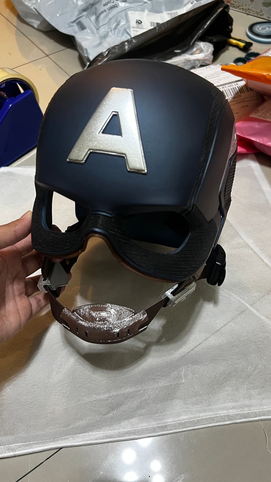 #355 Captain America Civil War helmet