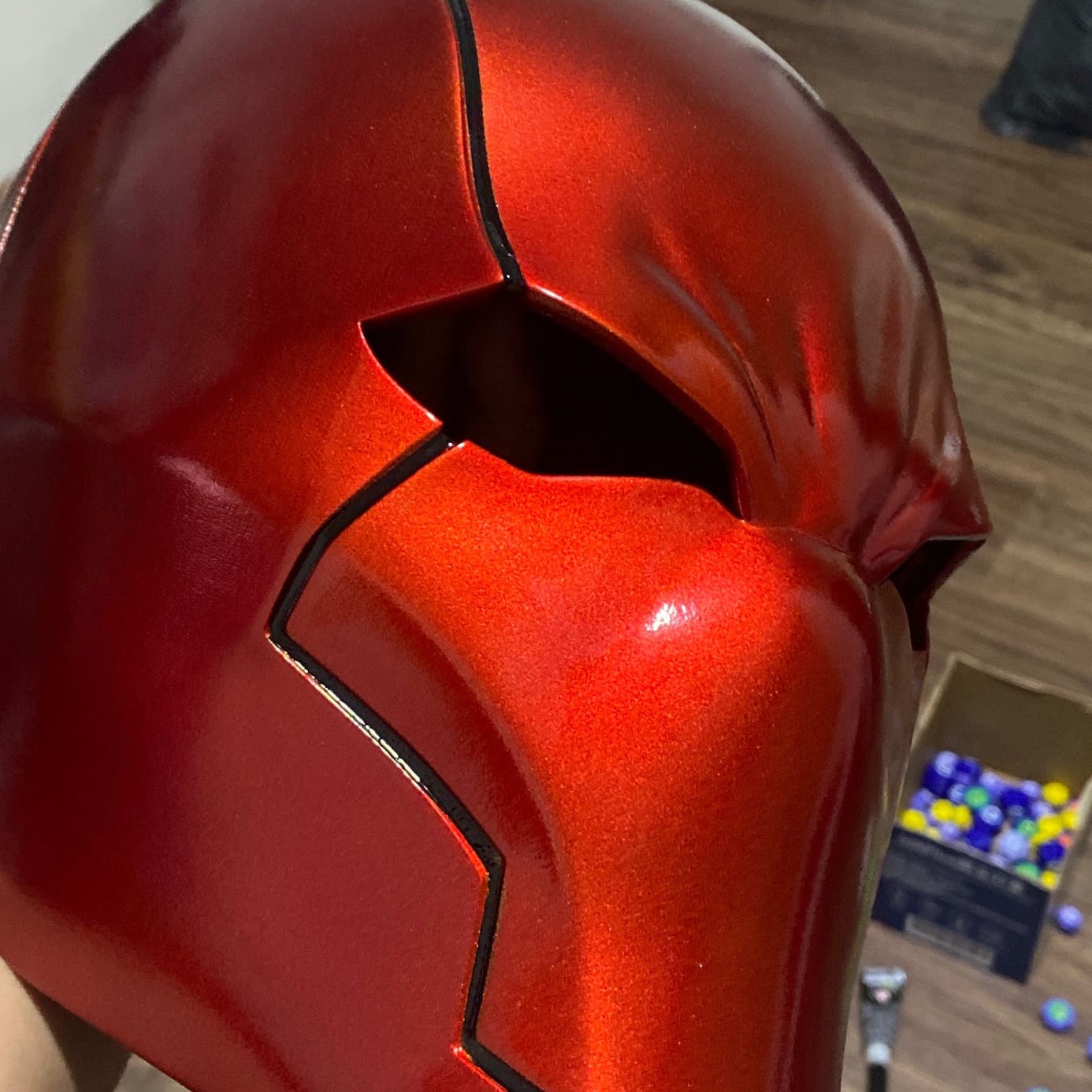 #3329 Redhood Rebirth V2 helmet